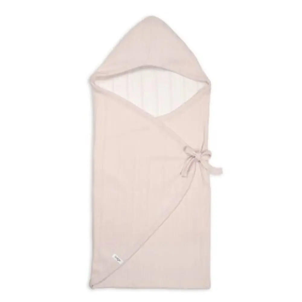 LODGER Wrapper Newborn Pointelle Powder