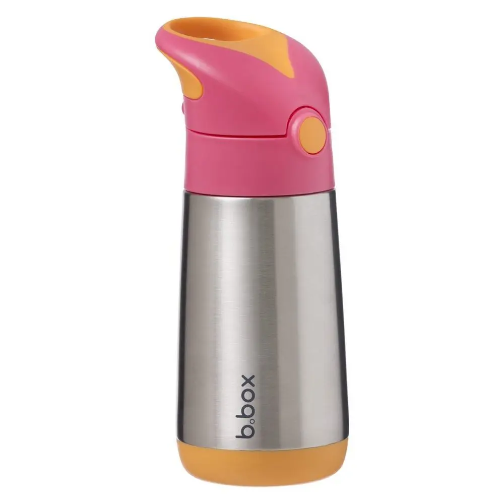 b.box Termoska na pití s brčkem strawb.shake 350ml