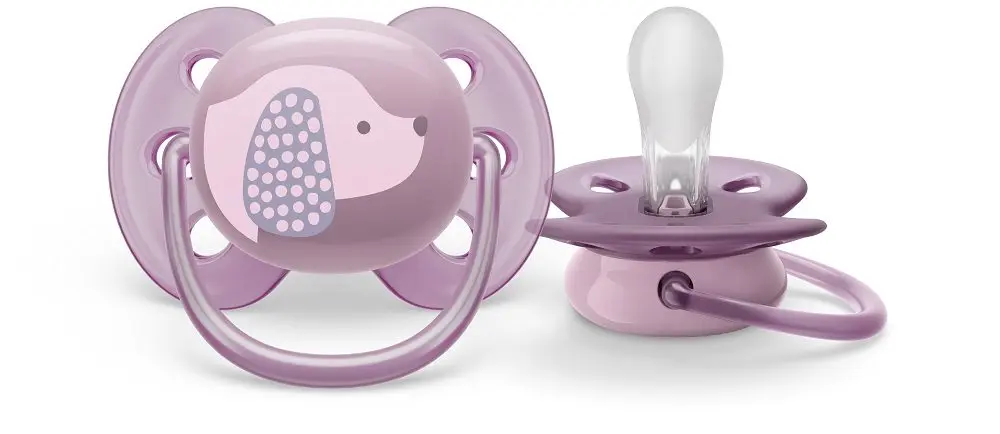 Philips AVENT Šidítko Ultrasoft Premium 6-18m fialová, 1 ks - Philips AVENT Šidítko Ultrasoft Premium 6-18m fialová, 1 ks