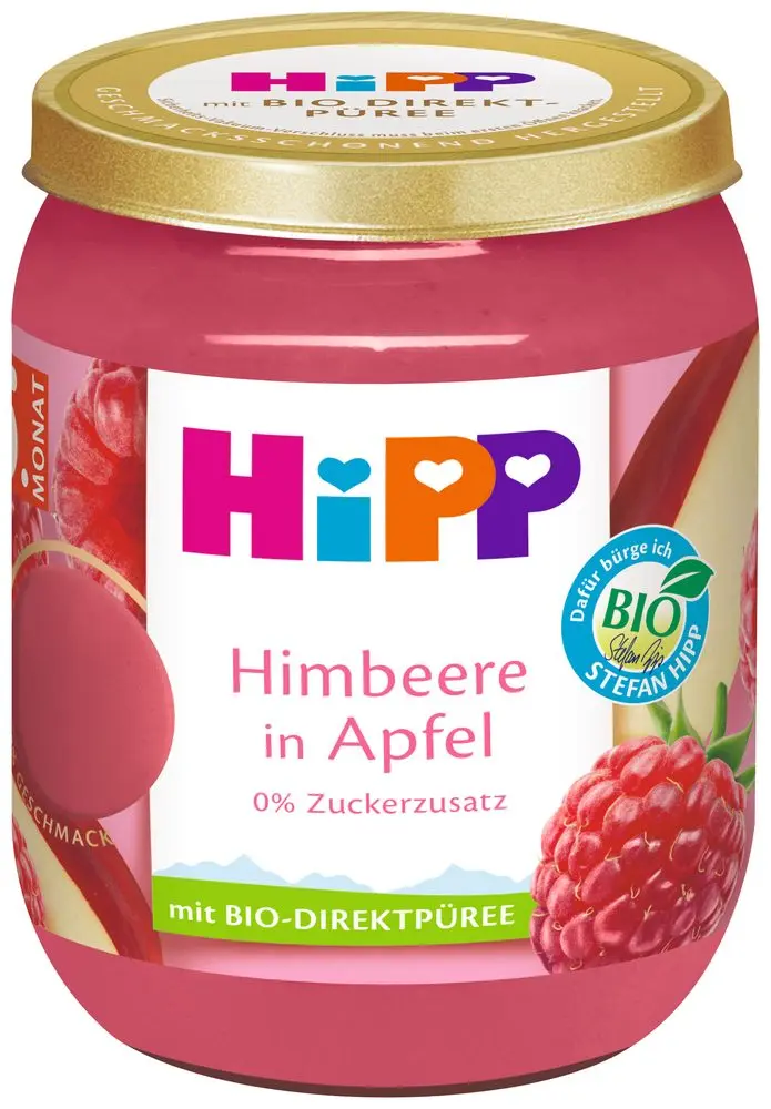 HiPP BIO Superovoce Jablko a maliny 160 g