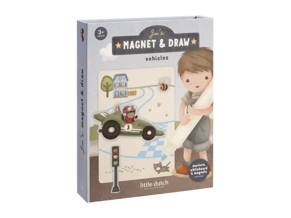 Knížka s magnety Jim Doprava