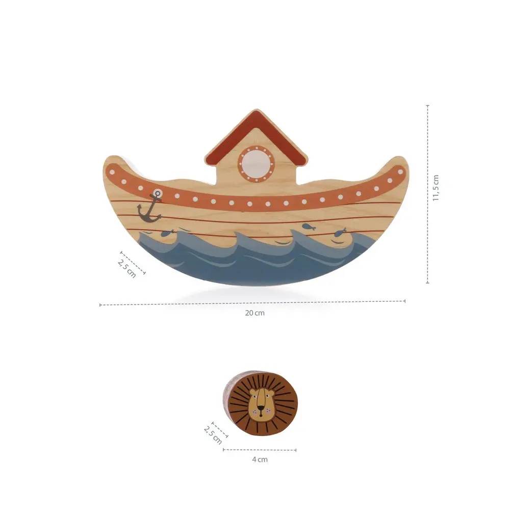 ZOPA Dřevěná balanční hra archa - Wood
