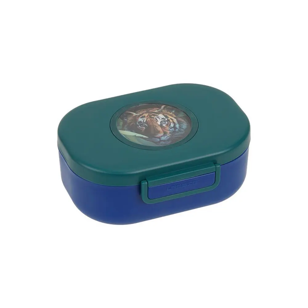 LÄSSIG svačinový box Snack & Style Unique blue/green