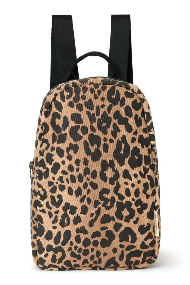 Studio Noos Cotton Mini BACKPACK Brown Leopard