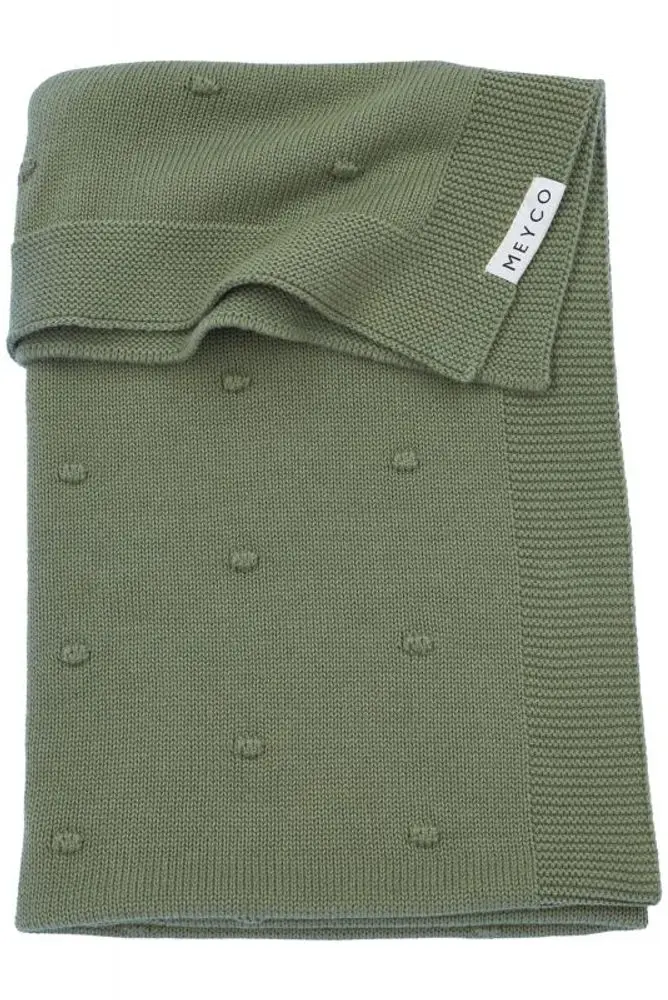 Meyco Deka Mini knots - Forest green