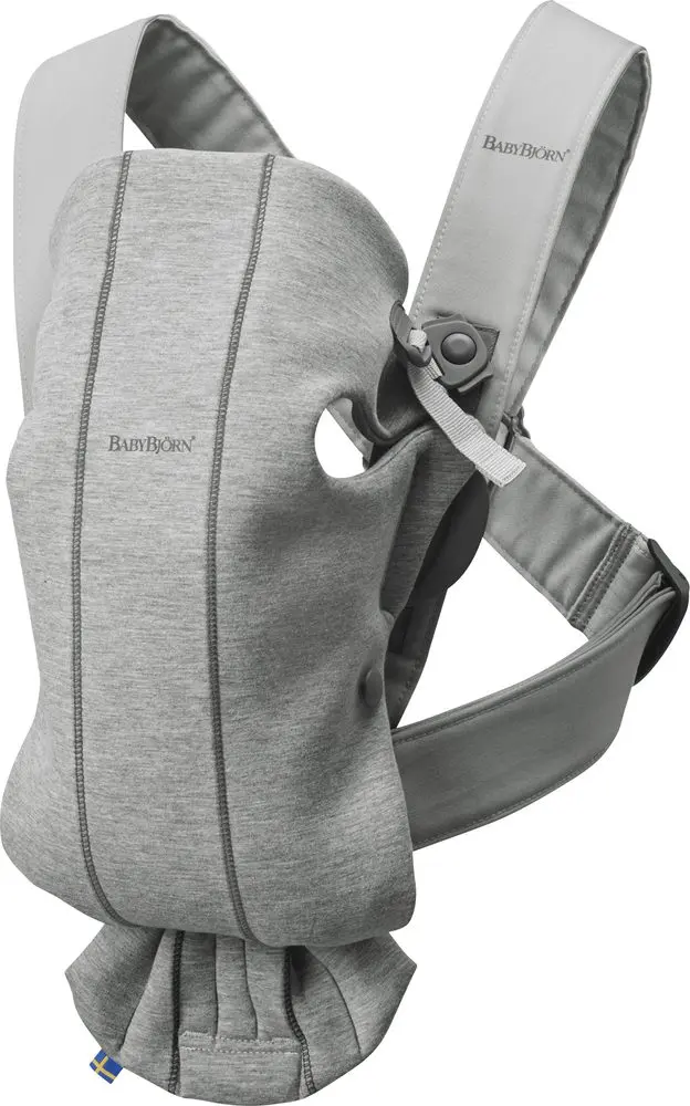 BABYBJÖRN Nosítko MINI Light Grey 3D Jersey