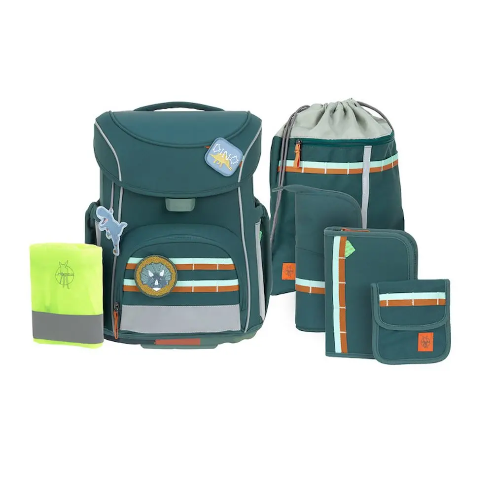 LÄSSIG školní set Slim Unique dark green
