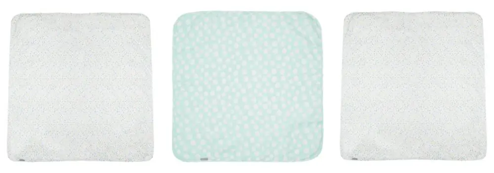 Bebe Jou Bambusová mušelínová plenka 70x70 cm set 3ks Confetti party
