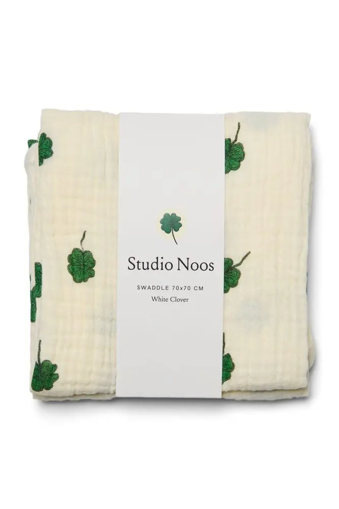 Studio Noos zavinovačka Print Medium White Clover