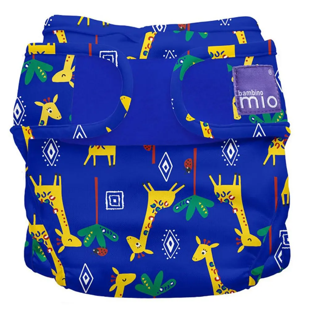 Bambino Mio Miosoft plenkové kalhotky Giraffe Jamboree 9-15kg