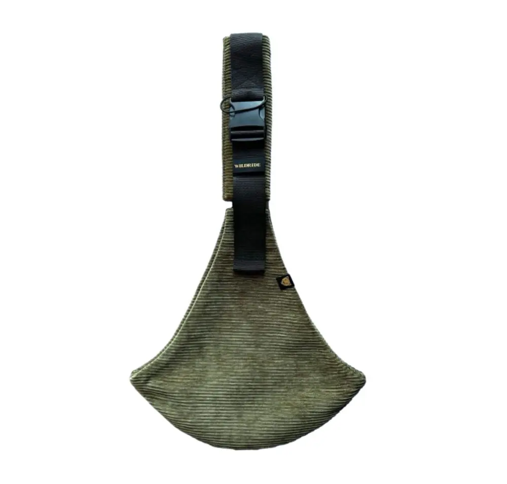 Wildride Dětské nosítko Corduroy Olive Green