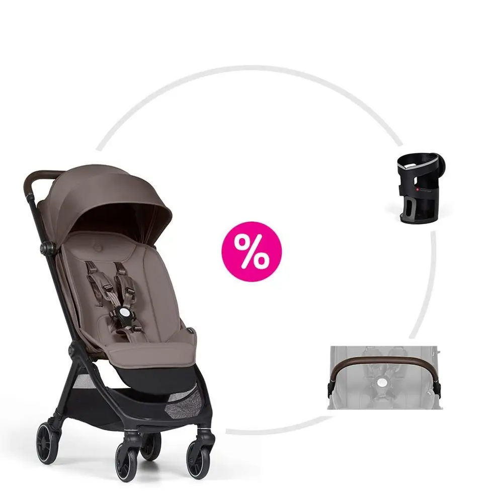 Bumprider Connect Mini kočárek Taupe