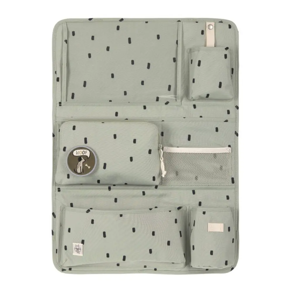 Lässig Car Wrap-to-Go Happy Prints light olive