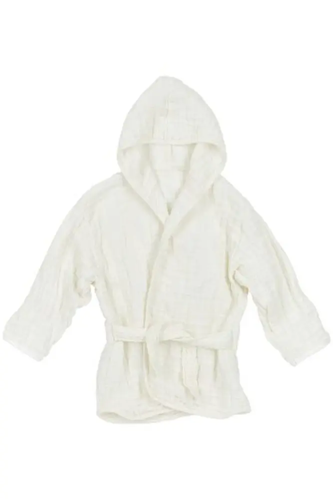 Meyco Mušelínový župánek 98/104 - Offwhite