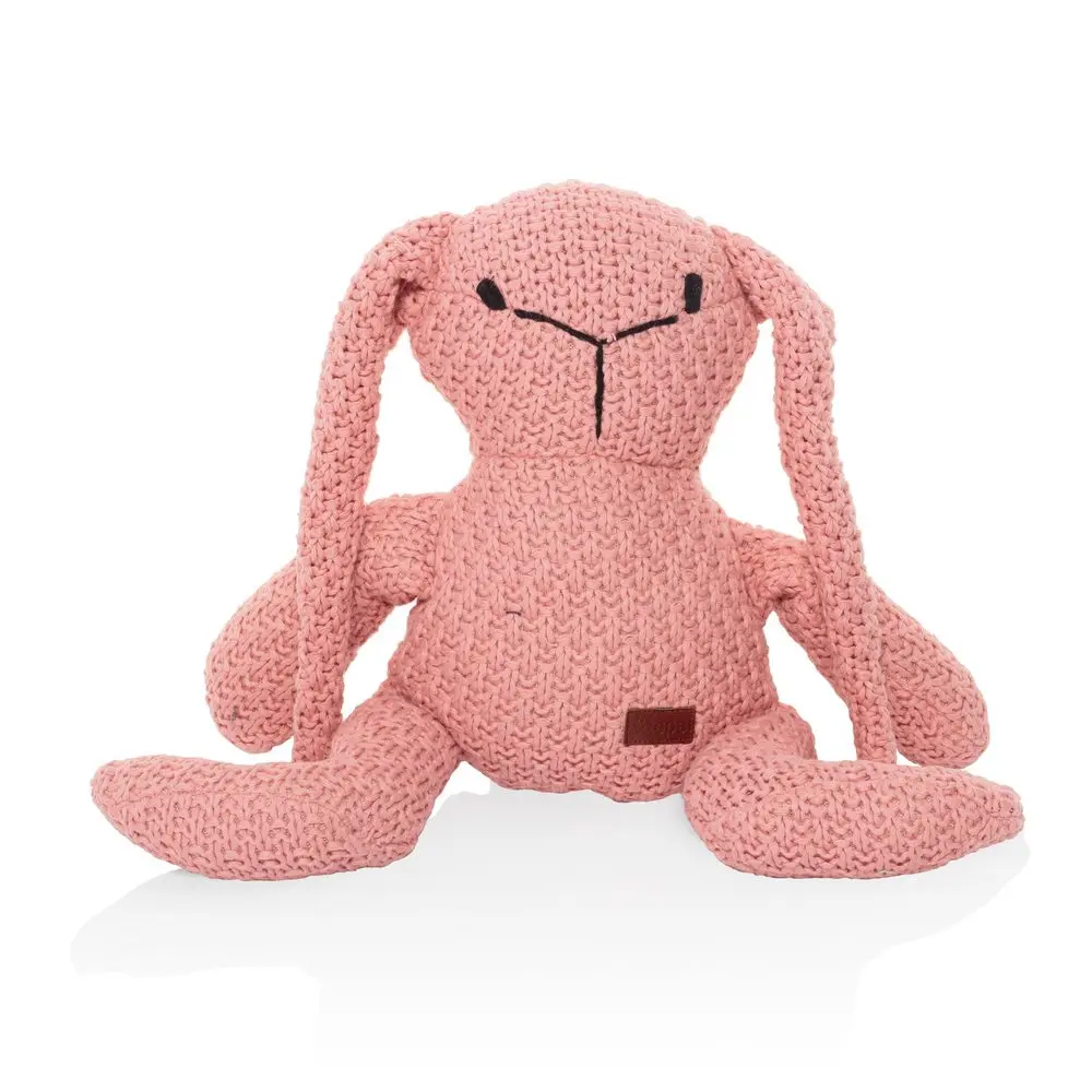 ZOPA Pletená hračka Zajíc - Pink