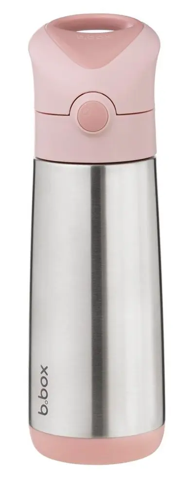 b.box Termoska na pití s brčkem 500 ml - blush crush
