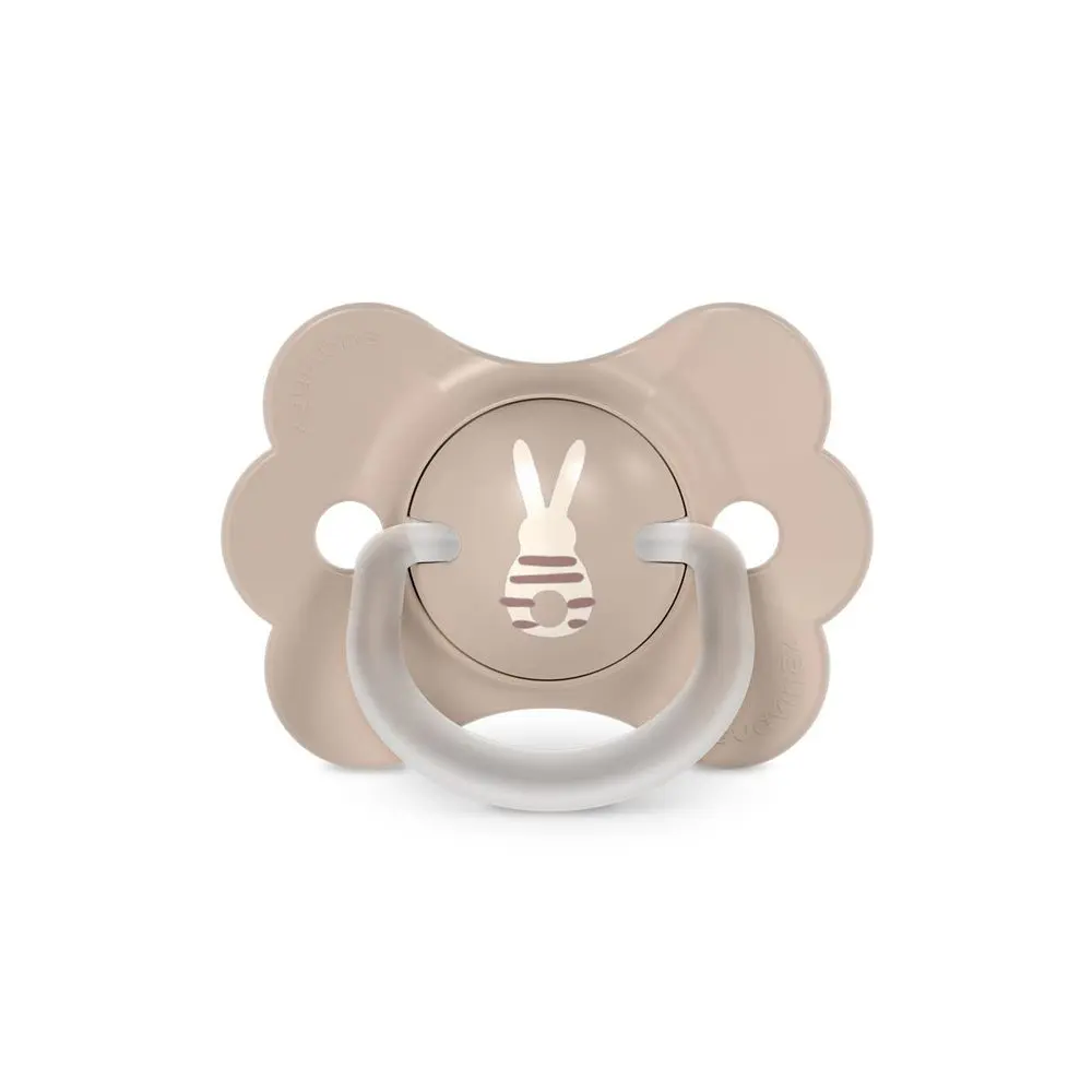 Suavinex Dudlík SX PRO fyziologický BUTTERFLY WONDERLAND NEW 0/6m - krémový králík