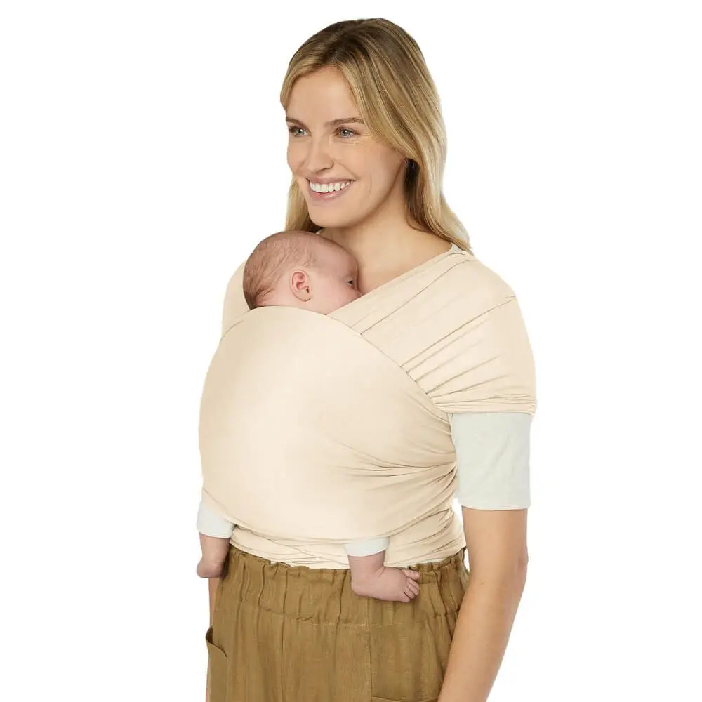 Ergobaby ŠÁTEK Knit Baby Wrap - Cream