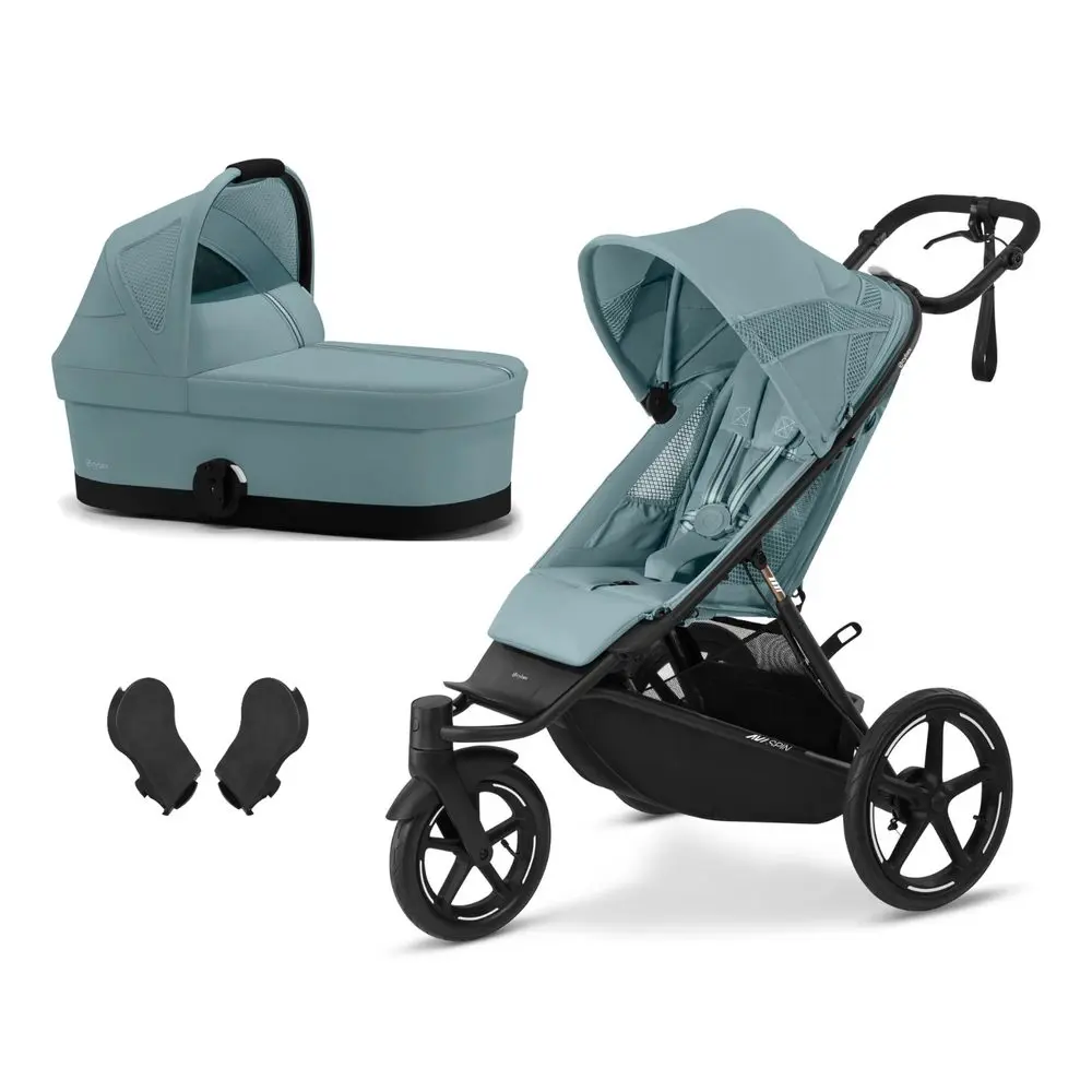 Cybex set 3v1 Avi Spin + Cot S 2025 + adaptéry