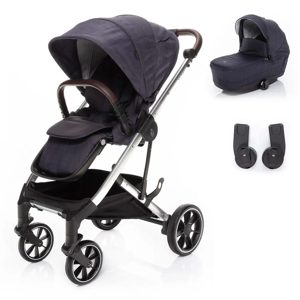ZOPA Set kočárek Quest + korba + adaptéry - Midnight Navy/Silver