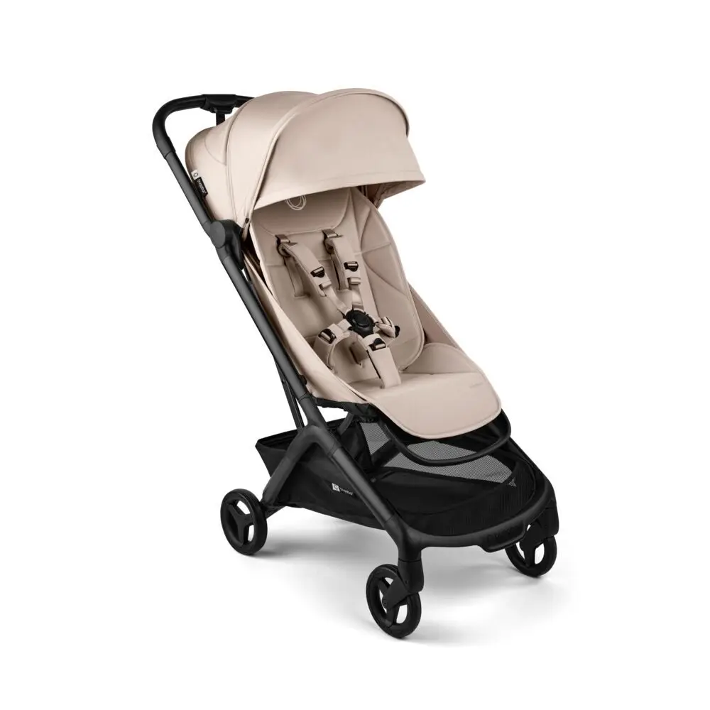 Bugaboo Butterfly 2 set + pláštěnka + taška - Black/Desert Taupe