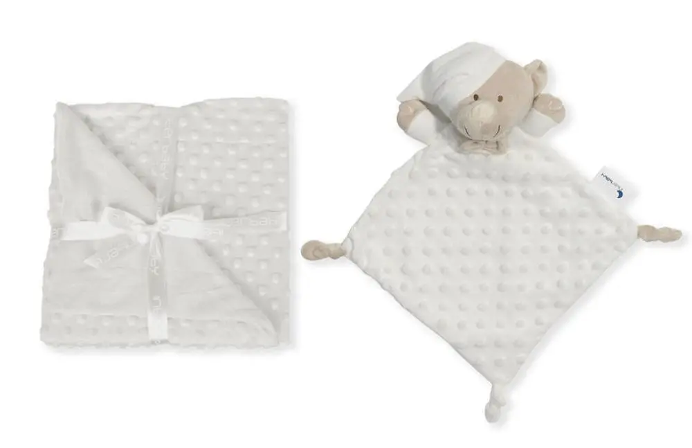 Interbaby DEKA MĚKKÁ KULIČKY + PŘÍTULKA 80x110 krémová
