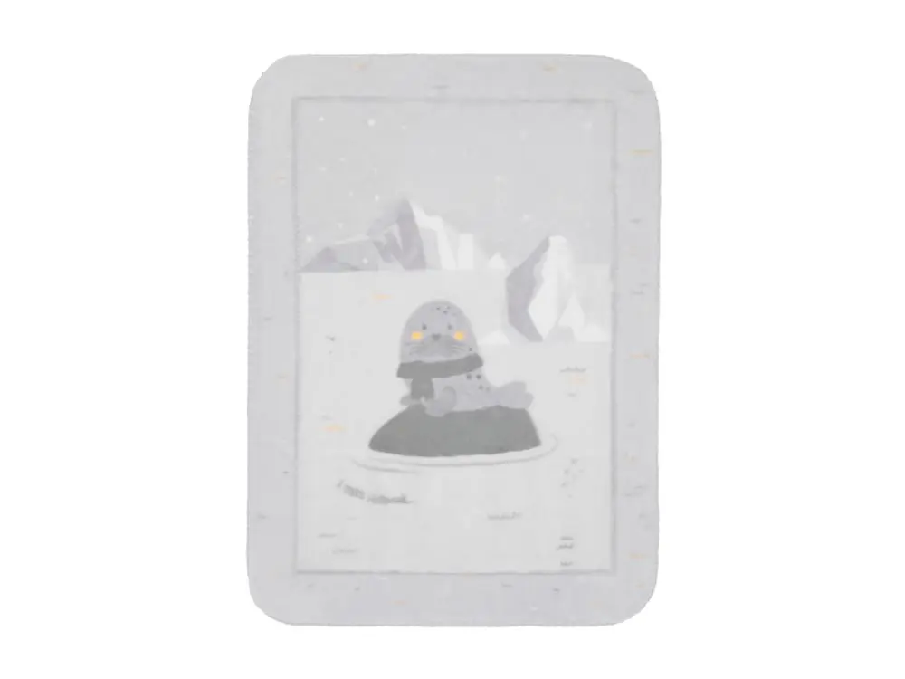 KikkaBoo Dětská deka Super Soft 140x110 cm Seally Me