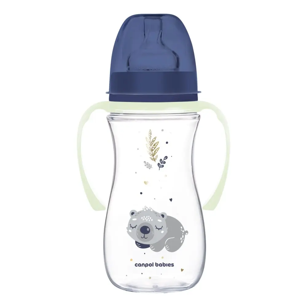 Canpol babies Antikoliková lahev EasyStart SLEEPY KOALA 300ml modrá