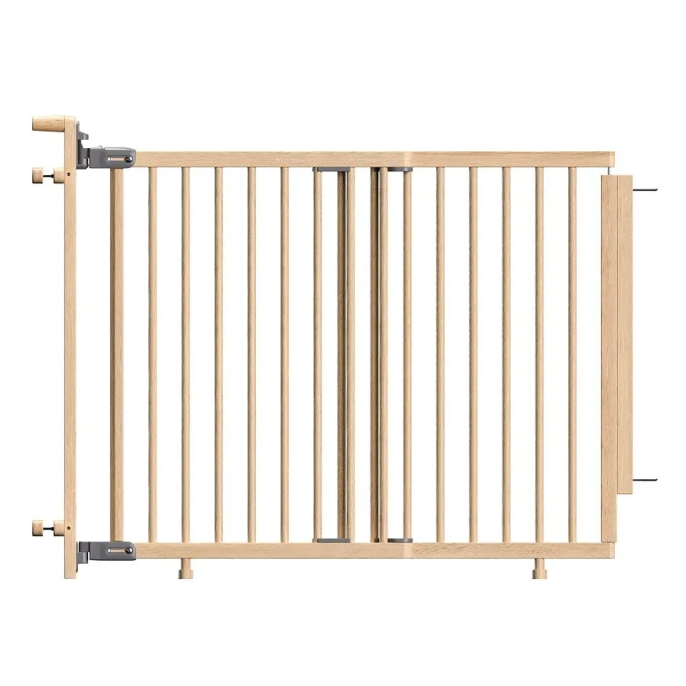 Baby Dan Vysoká zábrana BabyDan Adjust Pro Stair Gate Baluster Edition wood, 74,5-114 cm, v.81cm