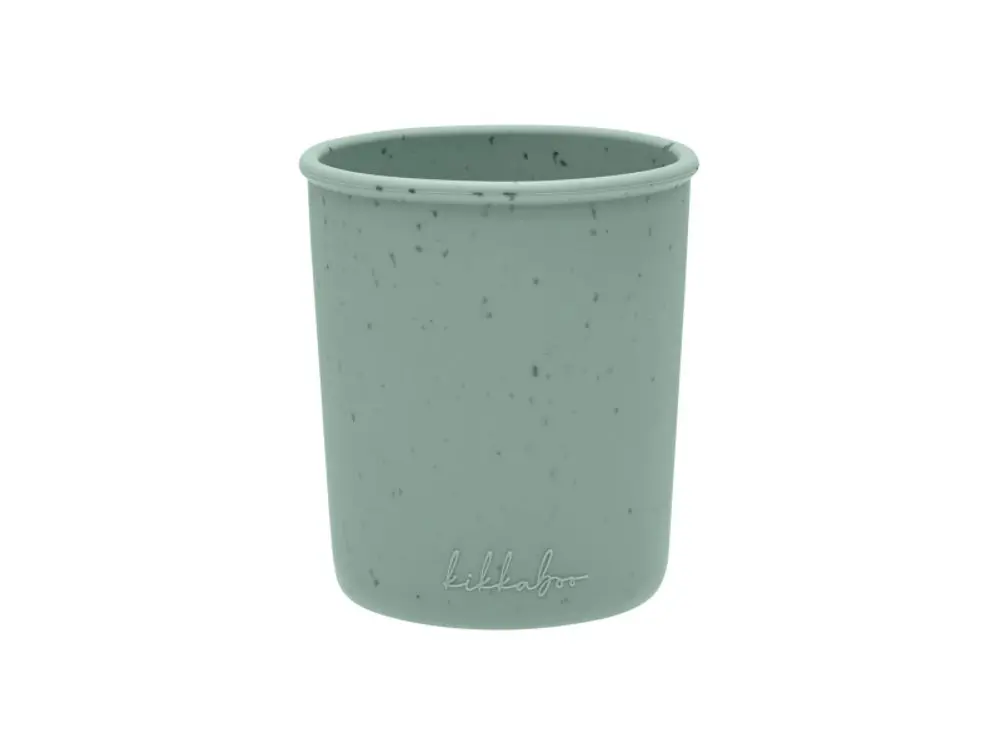 KikkaBoo Kelímek Platinum Silicone Sage
