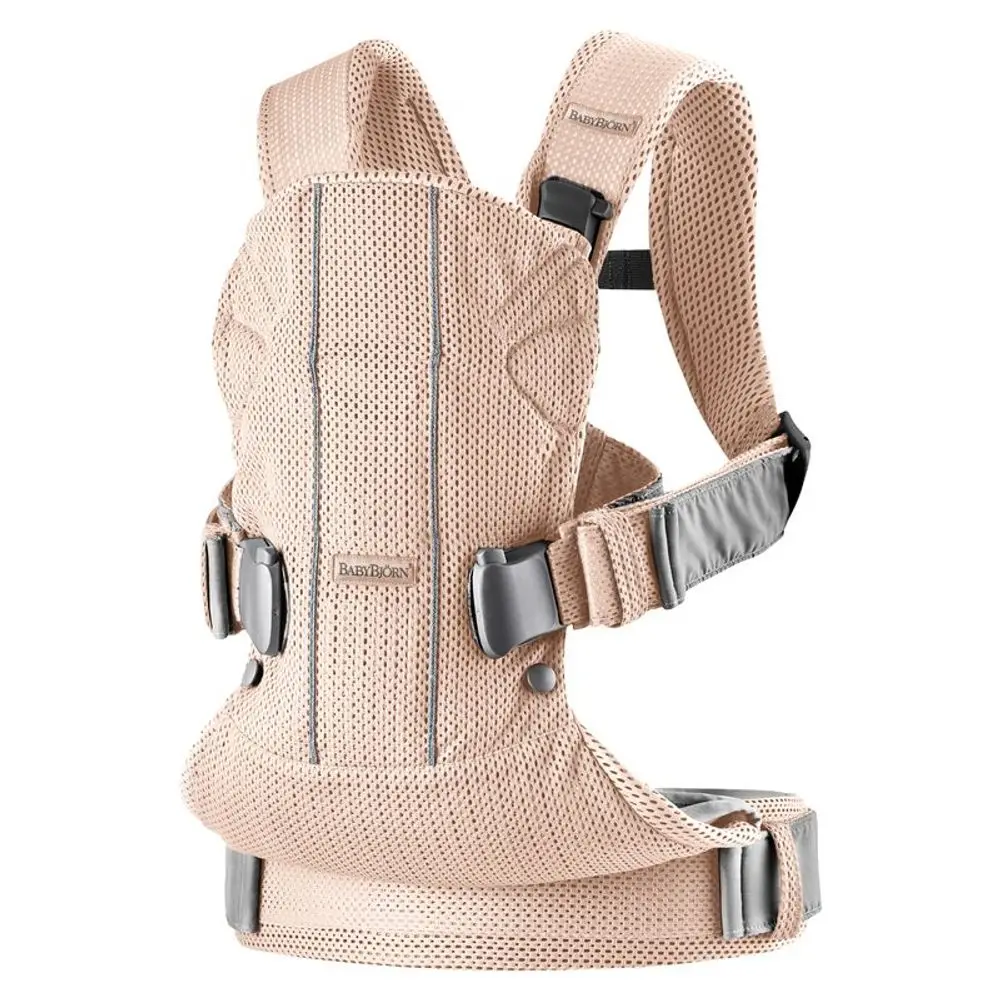 BABYBJÖRN Ergonomické nosítko ONE Pearly Pink 3D Mesh
