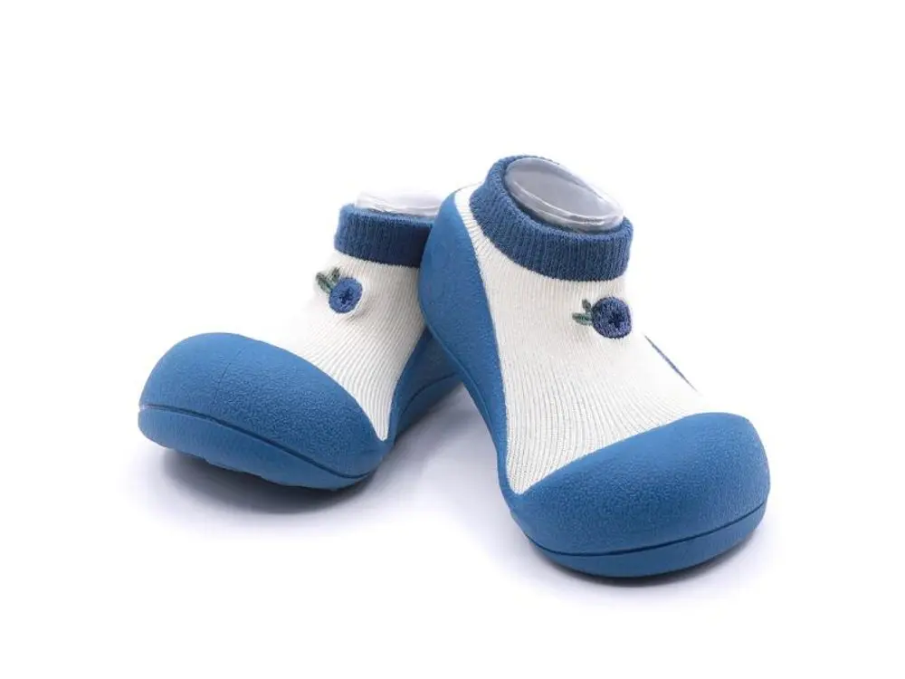 Attipas Fruit První botičky pro První krůčky (Bambusové) - blue L / EURO 21,5 / 116-125 mm