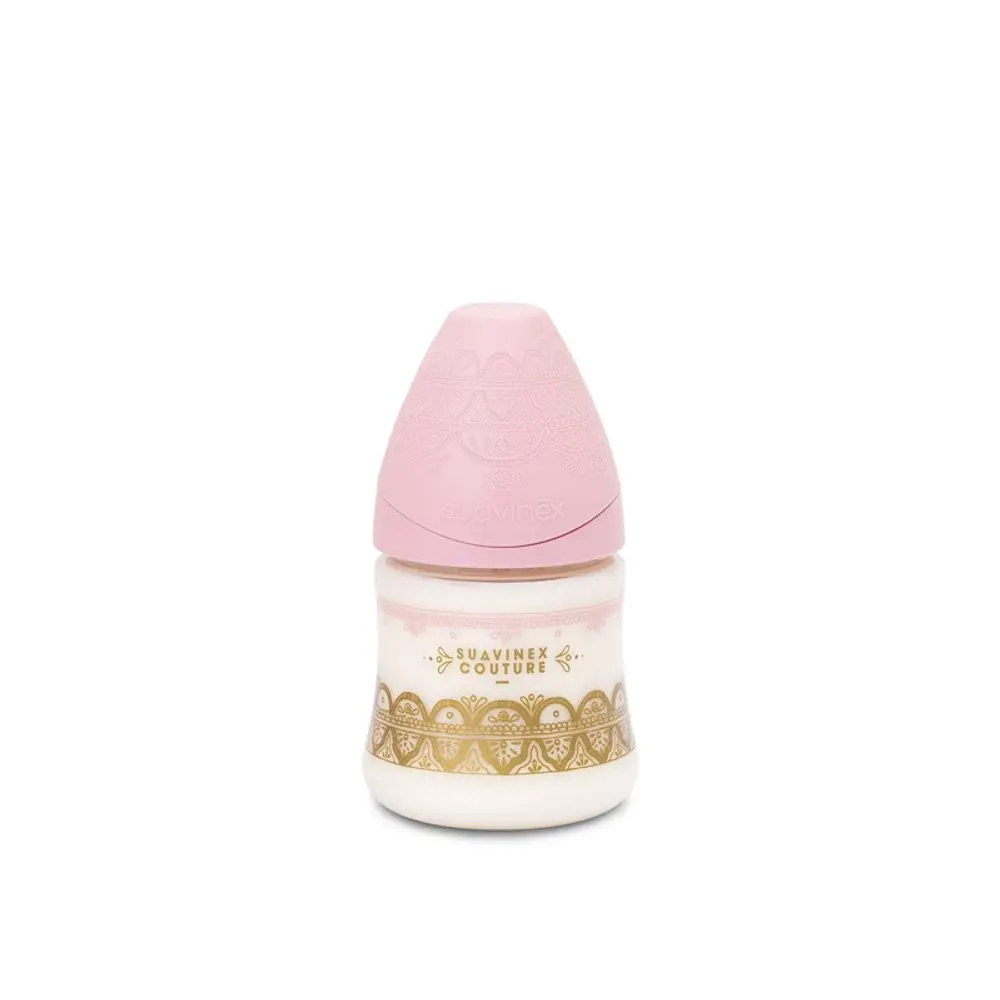Suavinéx lahev Haute Couture silikon 150ml - RŮŽOVÁ