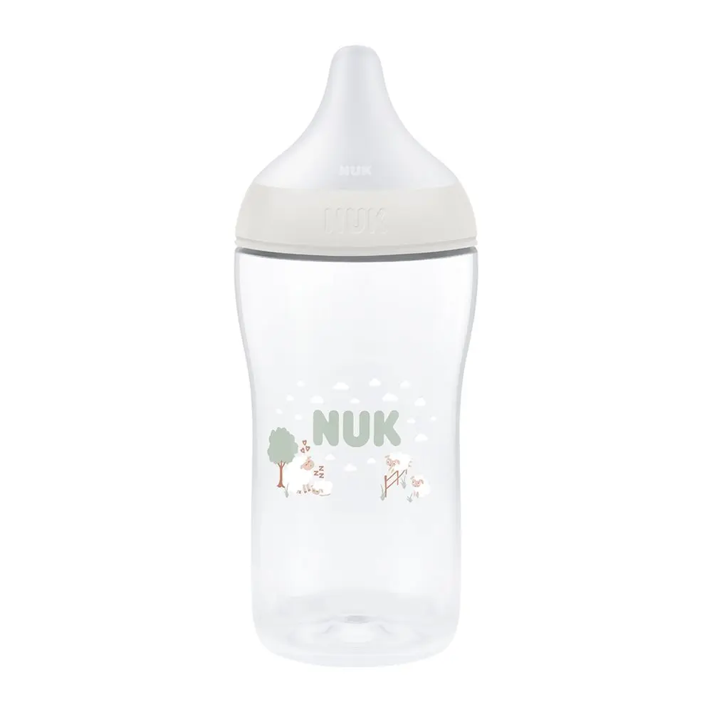 NUK Perfect Match láhev s kontrolou teploty SHEEP 260 ml