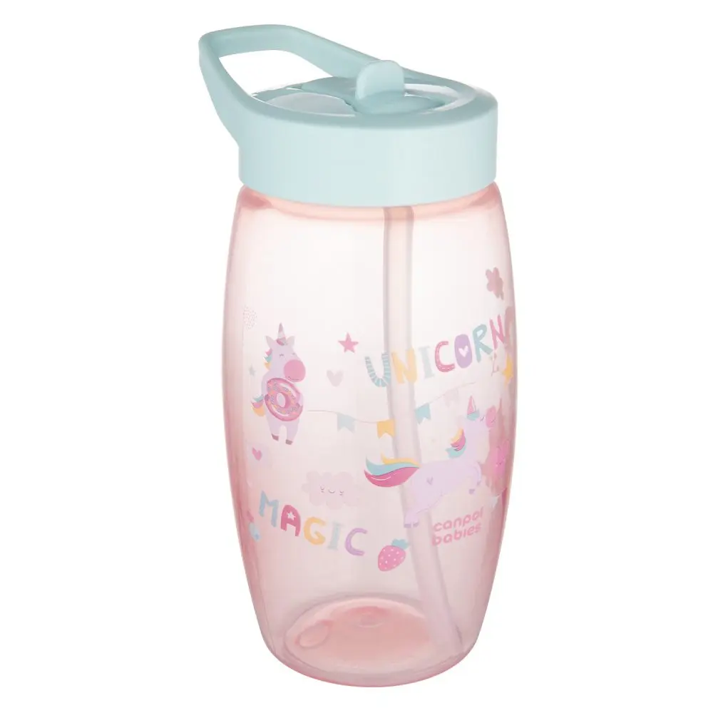 Canpol babies Lahev se sklápěcím pítkem Unicorns 400ml