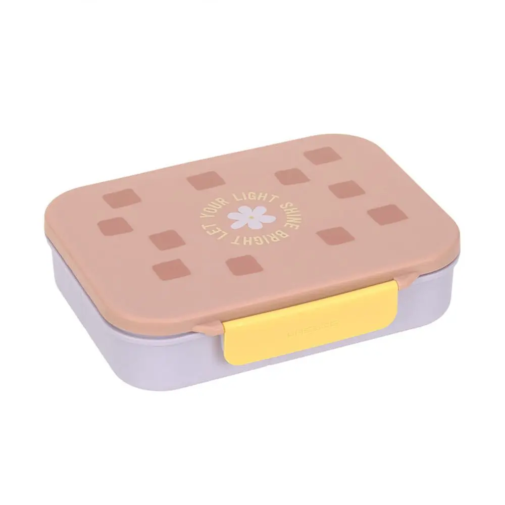 LÄSSIG svačinový box Bento Pattern Party rose/lilac