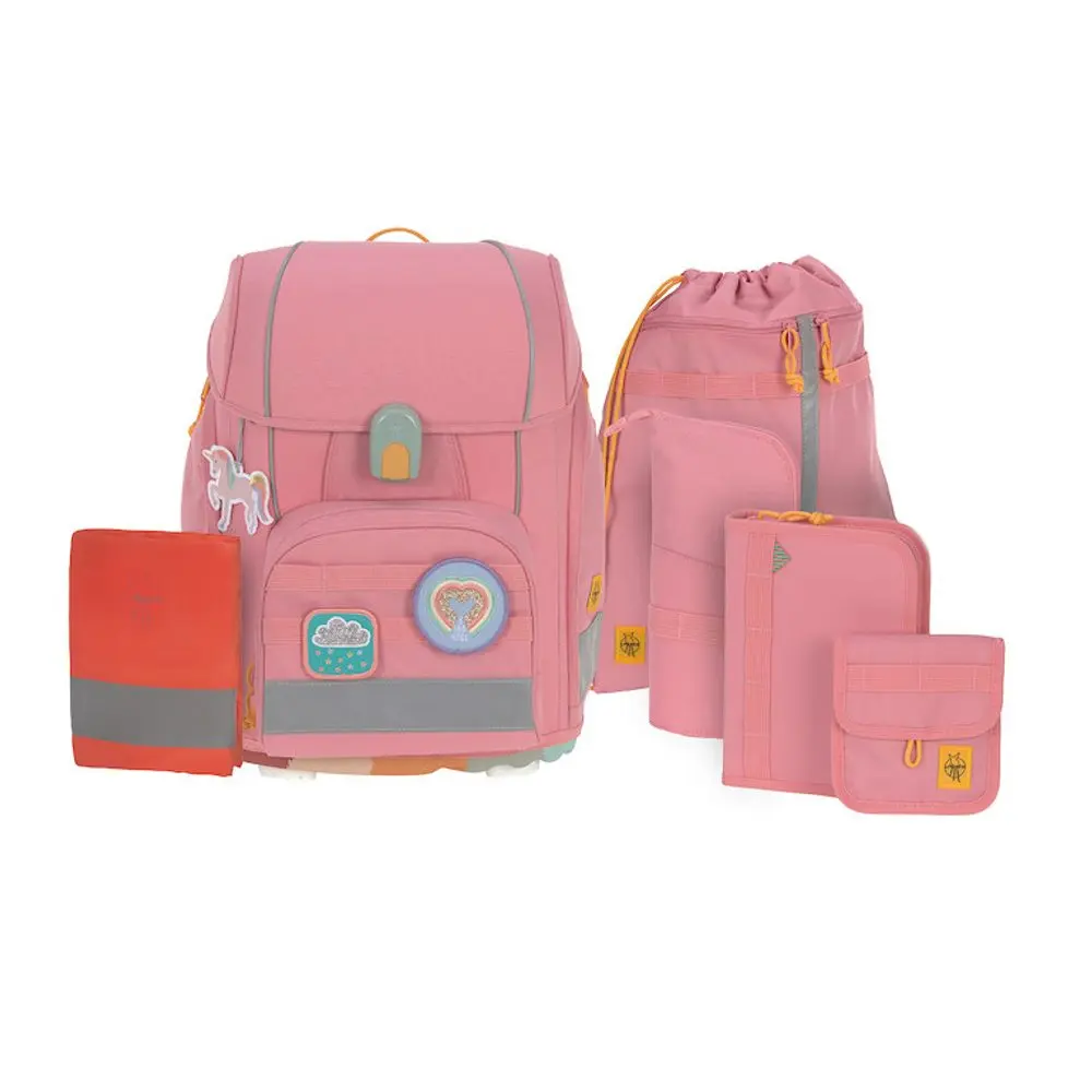 LÄSSIG školní set Boxy Unique pink