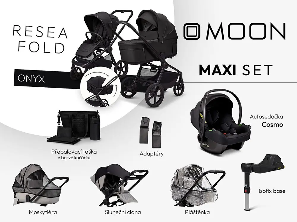Moon ReSea FOLD maxi set - ONYX
