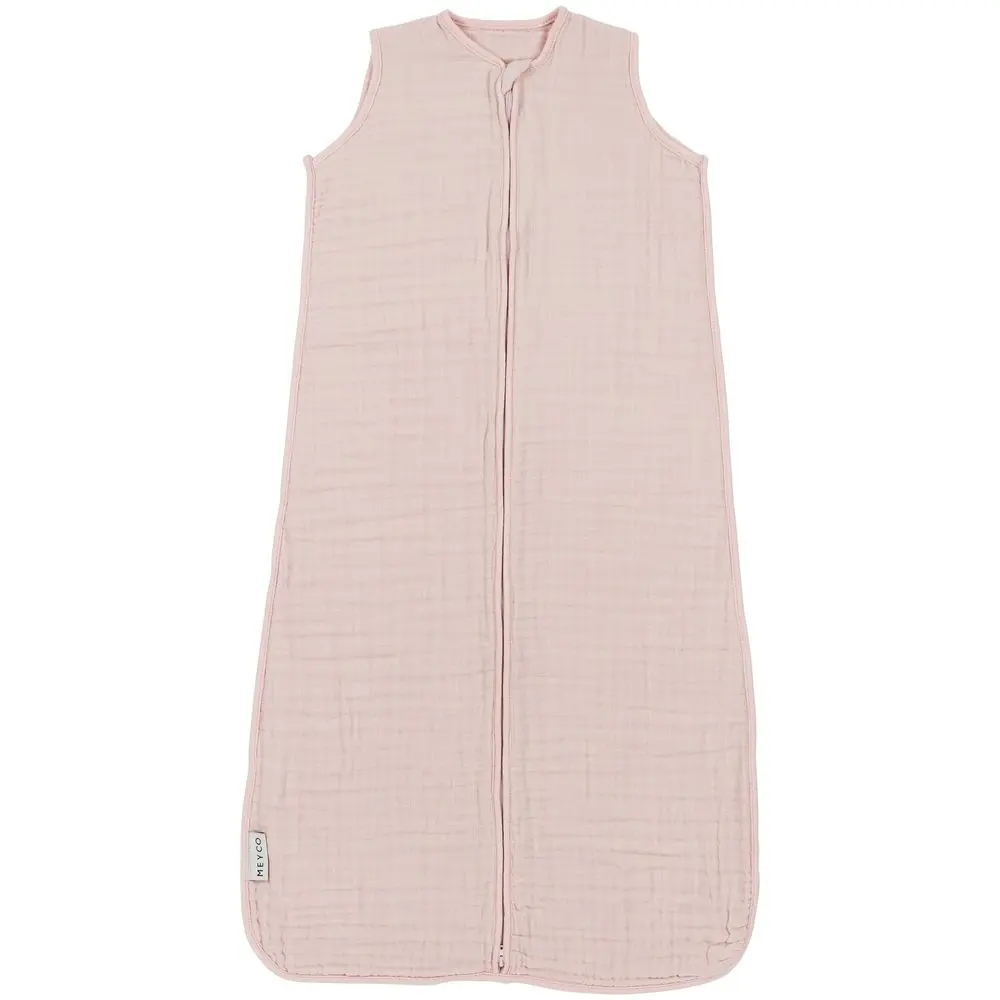 Meyco LETNÍ mušelínový spací vak 70 cm - Soft pink
