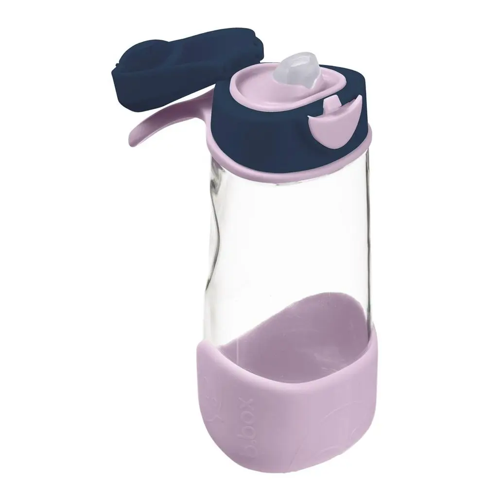 b.box Sport láhev na pití 450ml - indigo/růžová
