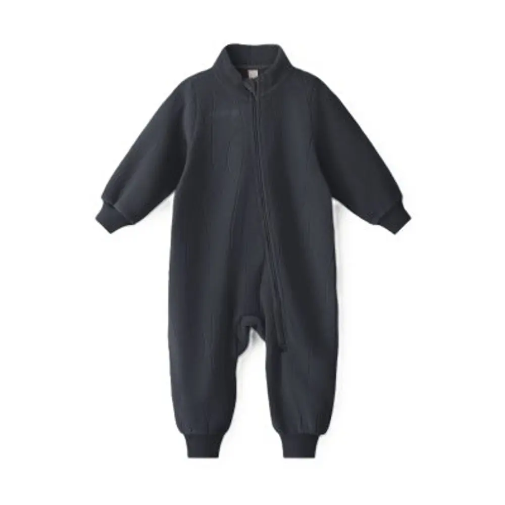 LEOKID Fleecový overal Tilio Carbon Gray vel. 86