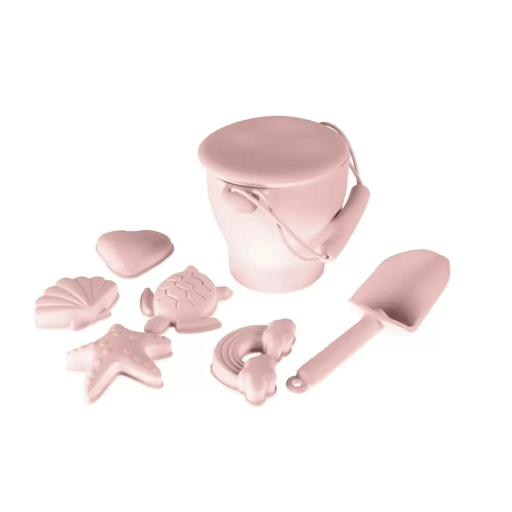 ZOPA Silikonový set na písek - Old Pink