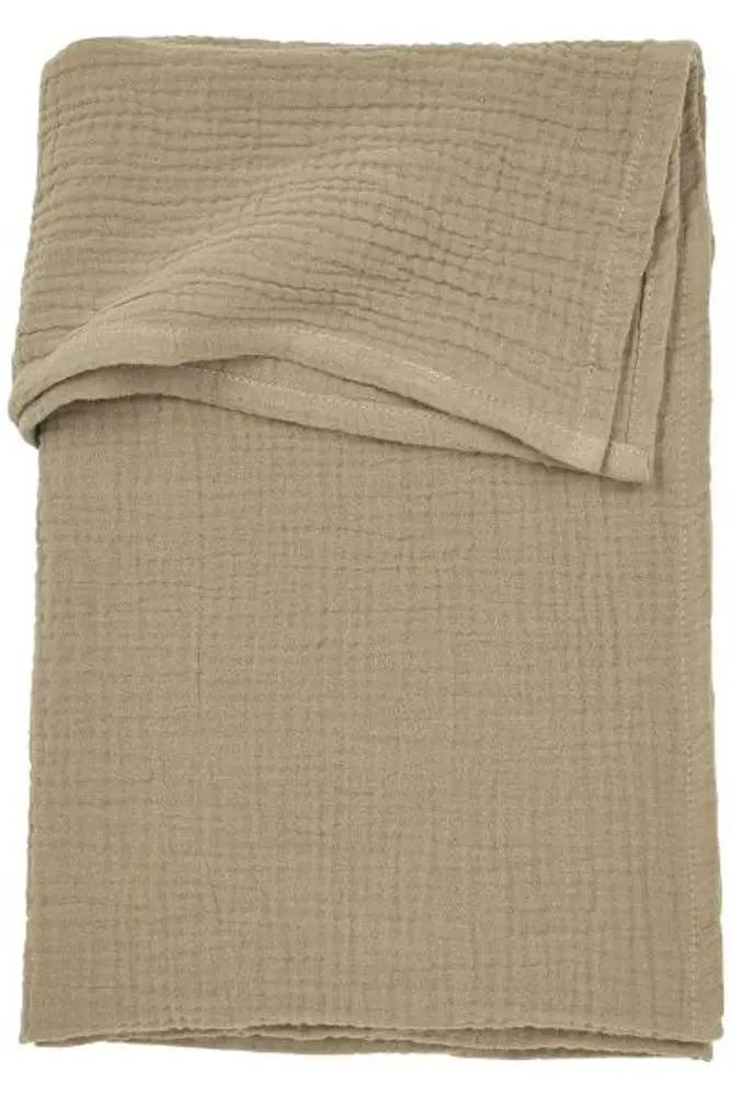 Meyco Mušelínová přikrývka 75x100 - Taupe