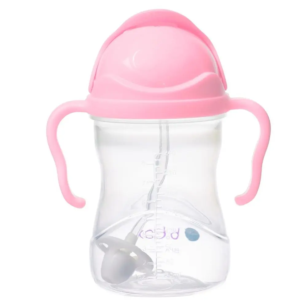 b.box Hrneček s brčkem 240 ml - třešňový květ