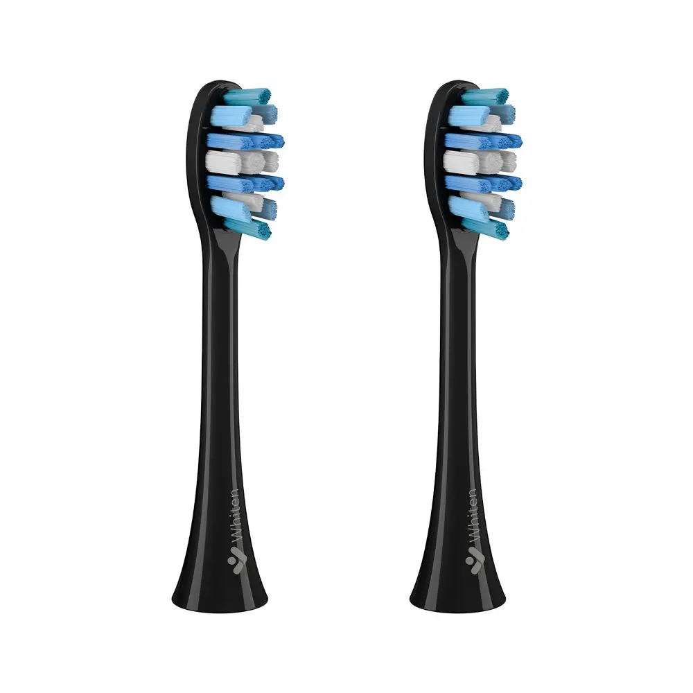 TrueLife SonicBrush Clean-series heads Whiten black 2 pack náhradní hlavice