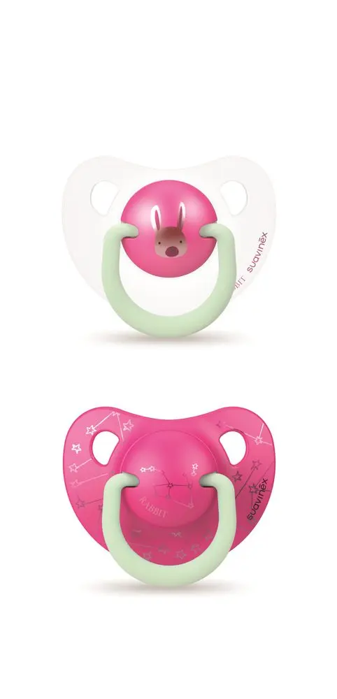 ŠIDÍTKO DEN&NOC Anatomické SILIKON 6-18 m - 2 ks - ŠIDÍTKO DEN/NOC an. SIL. 6-18m 2 ks -