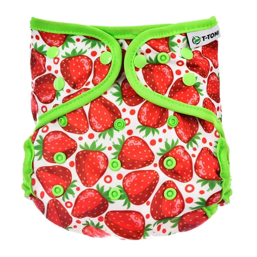 T-Tomi Svrchní kalhotky - STRAWBERRIES