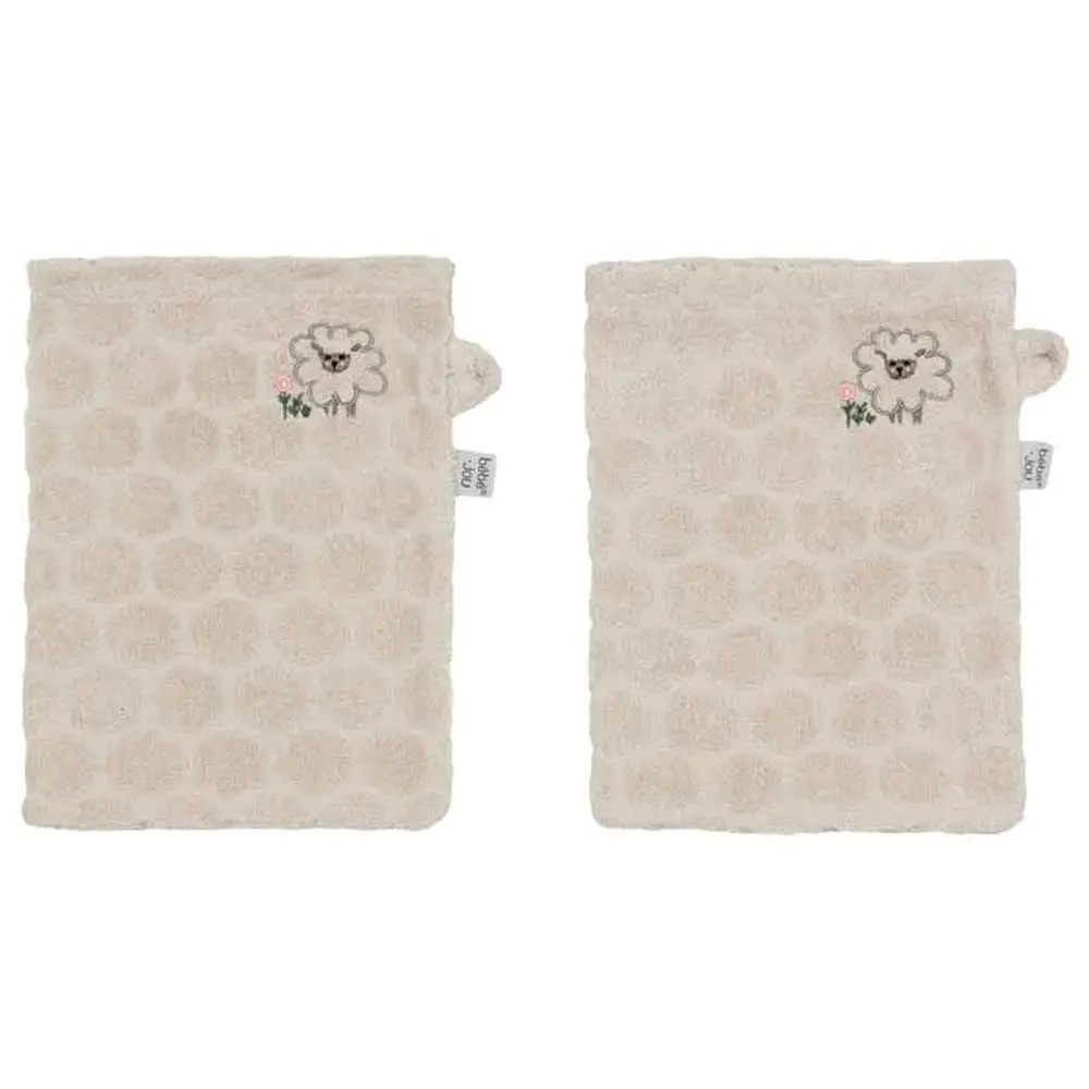 Bebe-Jou Froté žínky Bébé-Jou Tiny Sheep 2ks