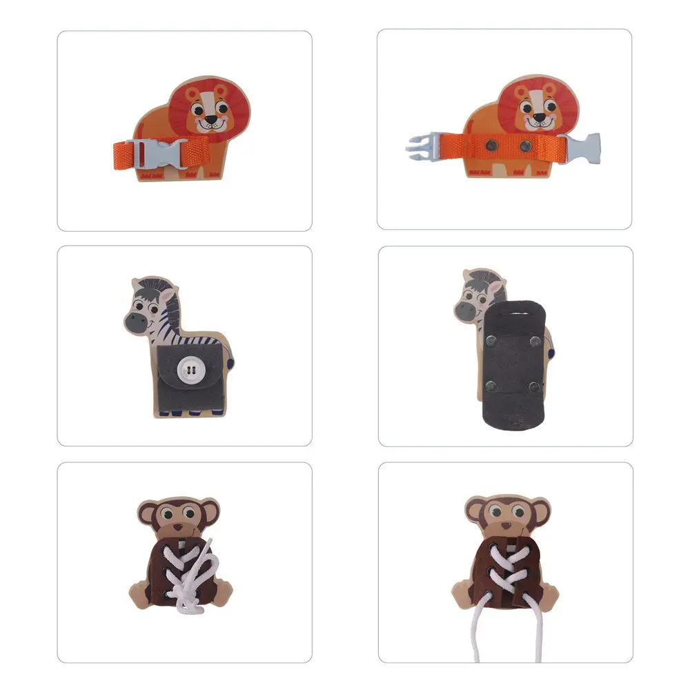 ZOPA Dřevěné montessori puzzle - Wood