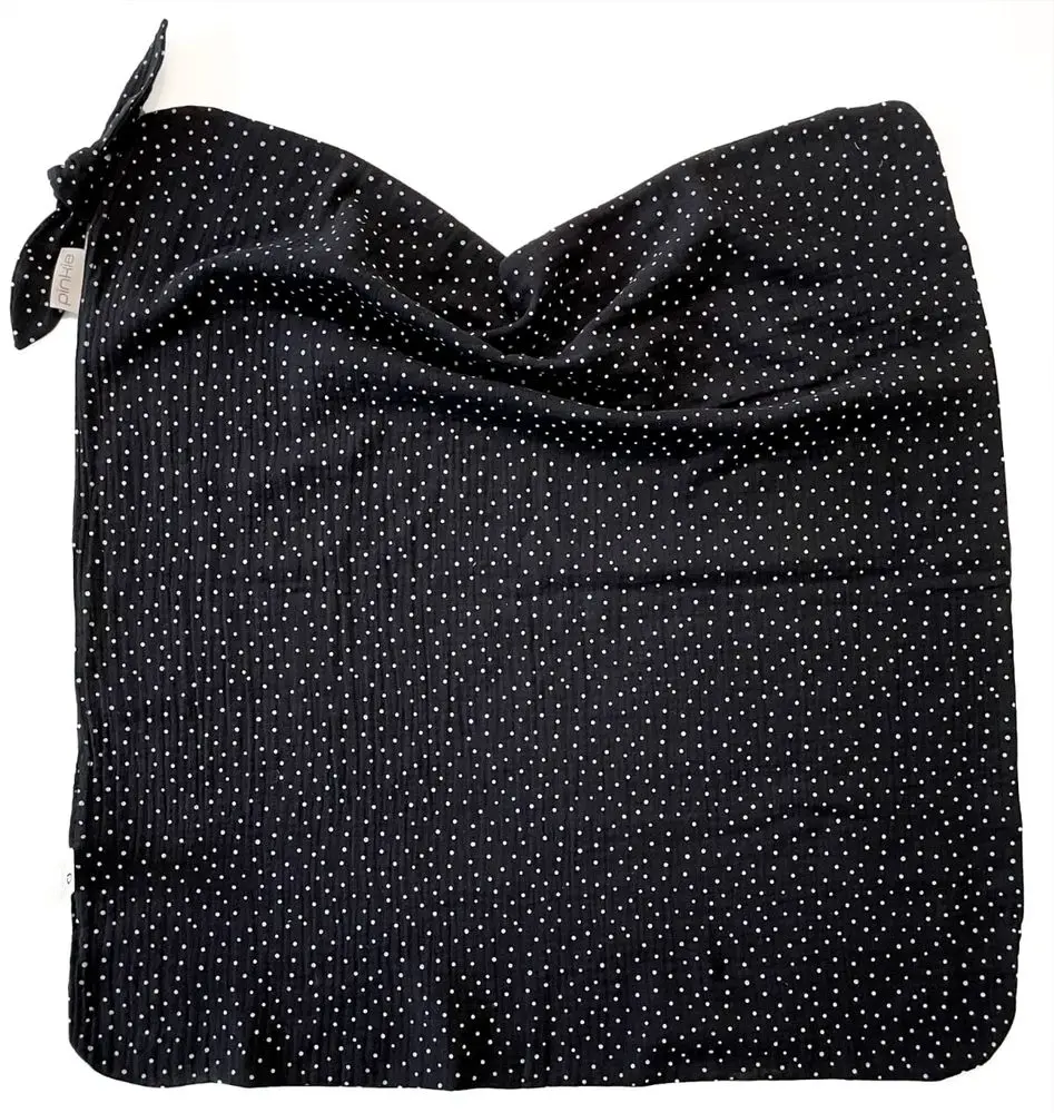 PINKIE letní deka Pinkie Muslin Black Dots